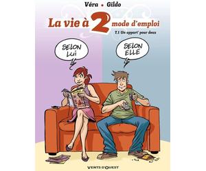 VENTS D'OUEST la vie à 2 mode d'emploi tome 1 - un appart' pour deux