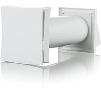 VENTS Kit de grille d'aération murale passive avec filtre 100 mm pour air frais passif et anti-courants d'air