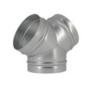 Vents Ventilatoren Raccord en Y TMY 100 Zn