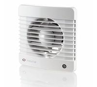 Vents Ventilateur d'extraction silencieux pour salle de bain, minuterie, économie d'énergie et silencieux - 100 mm (4")