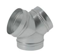 Vents Ventilatoren – Raccord en Y pour tuyau TMY 120 Zn