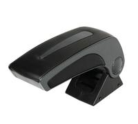 Ventura Accoudoir Porte-Objets Carbone Universel Auto Similicuir Réglable