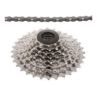 Ventura Adult Power Kit de réparation de chaîne et Cassette Argenté Taille Unique