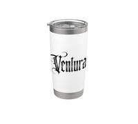 Ventura California Retro County Oxnard Beach 805 Mexican Gobelet isotherme en acier inoxydable double paroi