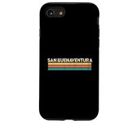 Ventura, Californie, États-Unis, nom de Ville, Couleurs Vintage Classiques Coque pour iPhone SE (2020) / 7/8