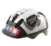 Ventura Casque de vélo Mixte Enfant, Blanc (Blanche/Noir), 52-57 cm