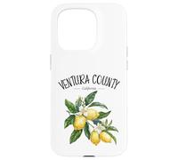 Ventura County Lemon Art Californian Lover California Coque pour iPhone 15 Pro