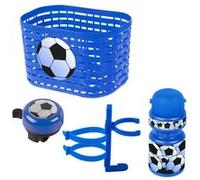 Ventura set Voetbald'accessoires garçon bleu / blanc 4 pièces G