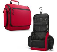 VENTURE 4TH Trousse de Toilette de Voyage à Suspendre de qualité supérieure pour Homme et Femme avec Compartiments Extensibles pour cosmétiques, pinceaux de Maquillage, Bijoux, Outils de Rasage