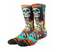 Venture Chaussettes décontractées ultra douces, boucle en éponge côtelée, soutien de la voûte plantaire, talon et orteils renforcés, parfaites pour le crossfit, la gym, le skateboard et les cadeaux,