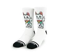 Venture Chaussettes d'équipage décontractées ultra douces, boucle en éponge côtelée, soutien de la voûte plantaire, talon et orteils renforcés, parfaites pour le crossfit, la gym, le skateboard et les