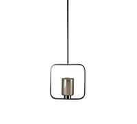 Venture Home Aludra Pendentif Lampe, 34 cm Longueur x 12 cm Largeur x 34 cm Hauteur, Argent