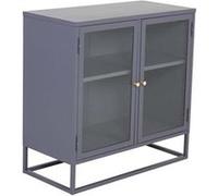 Venture Home - Buffet 2 portes en acier Bakal gris Gris G