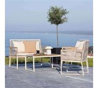 Venture Home - Ensemble détente canapé, fauteuils et table basse Dallas