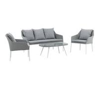 - Ensemble détente de jardin Spoga gris clair