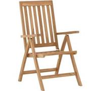 Venture Home - Fauteuil de jardin avec dossier 5 position en teck Kenya Bois