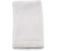 - Jeté de canapé en polyester chenille Ally 170 x 130 cm blanc