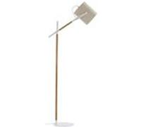 Venture Home - Lampadaire en acier et lin Dennis Beige G