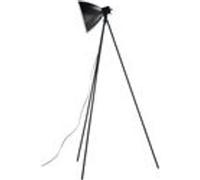 Lampadaire Trépied en Métal "Tiv" 140cm Noir