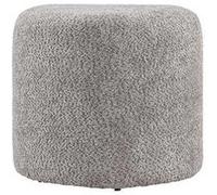 - Pouf en polyester Peg gris