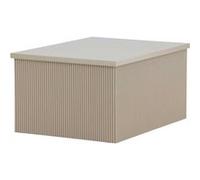 Table basse beige Lenox 80 x 60 x 40 cm