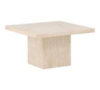 Venture Home - Table basse carré 80 x 80 cm Qvart Beige G
