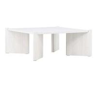 Venture Home - Table basse carré Rogaland bois blanchi Bois blanchi G