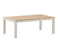 Venture Home - Table basse de jardin en alu et teck Brasilia Beige G