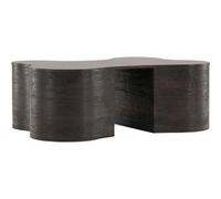 Table Basse Design "Larvik" 130cm Marron Foncé