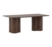 Table Basse Design "Olivia" 120cm Moka