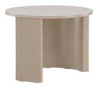 Table basse ronde ø60 cm Bristol beige