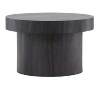 Venture Home - Table basse ronde Malung noir Noir G