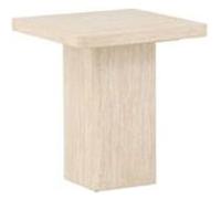 Venture Home - Table d'appoint 50 x 50 cm Qvart Beige G