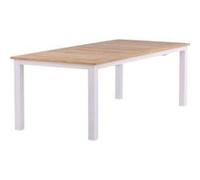 - Table de jardin extensible Panama blanc