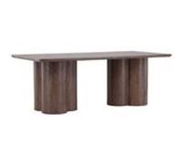 Venture Home - Table de repas 100 x 210 cm Olivia mocca Mocca G