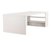 Venture Home - Table de repas 230 x 110 cm avec étagères Mika Blanc G