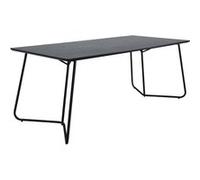 - Table de repas en MDF et acier Pippi Noir