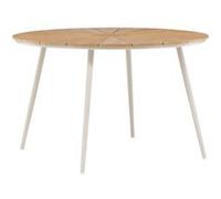Venture Home - Table de repas extérieure 120 cm San Vito beige G