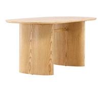 - Table de repas ovale 140 x 90 cm Isolde