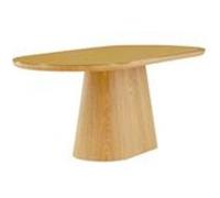 Venture Home - Table de repas ovale 200 x 90 cm Castor Marron G