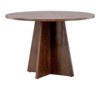- Table de repas ronde ?110 cm Bootcut mocca