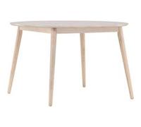 Table à Manger Ronde "Flora" 120cm Naturel