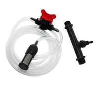 Venturi Kit d'injecteur d'engrais 1,27 cm pour systèmes d'irrigation automatique, tuyau d'arrosage de jardin avec valve de filtre, distributeur de nutriments en plastique pour plante de pelouse