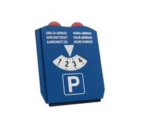 VENTUX GEAR 2X Disque de stationnement de Voiture 3 en 1: grattoir à Glace, spatule Caoutchouc, jeton Panier