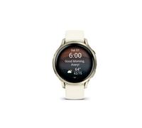 Montre sport GARMIN Venu 4 Beige/Lunar Or Silicone ivoir41mm