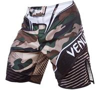 Venum, Camo Hero Short de Combat, Homme, S, Vert/Brun