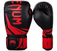 Venum, Challenger 3.0 Gants de boxe, Mixte Adulte, 14 Oz, Noir/Rouge