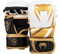 Venum Challenger 3.0 Gants de Sparring Mixte Adulte, Blanc/Noir/Or, L/XL