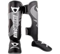 Venum, Charger Protège-Tibias Insteps, Homme, XL, Noir