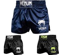 Venum, Classic Short de Muay Thai, Homme, M, Marine Bleu/Blanc
